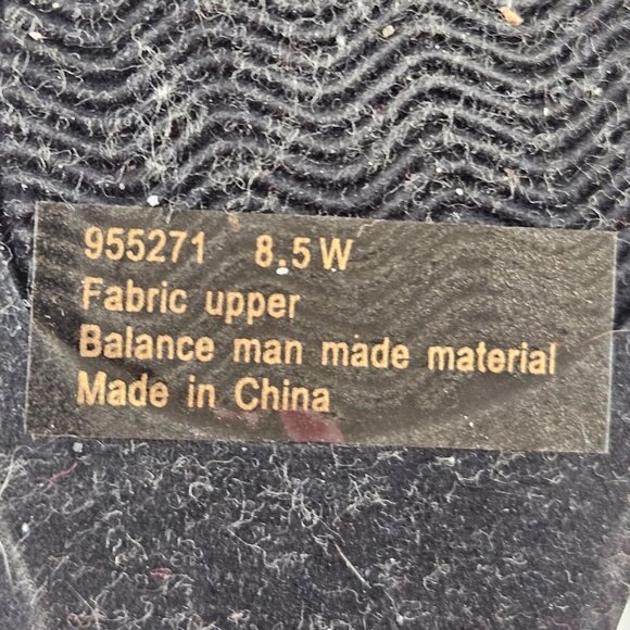 Bijou By AJ Valenci Gray Studded Peep-Toe Wedge Sandals Size 8.5W Fabric Upper - Picture 9 of 9